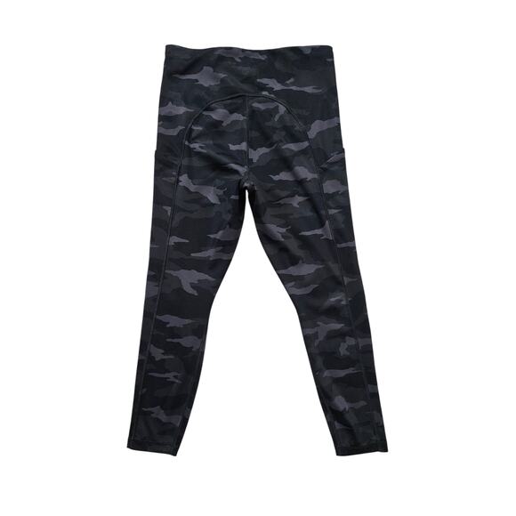 Athleta womens ultimate camo 7/8 tight black green leggings size SP - Picture 5 of 9